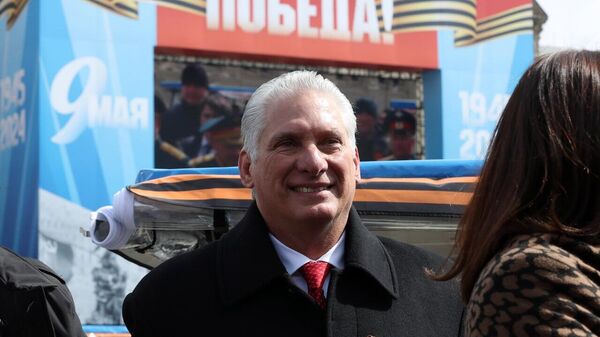 It is Honor to Be on Red Square on Victory Day, Cuban President Says - Sputnik Africa
