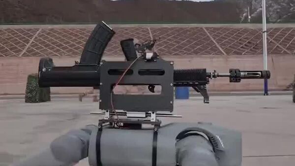 #viral | Chinese Police Deploy Armed Robotic Dog in Counter-Terrorism Exercises - Sputnik Africa