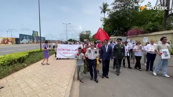 'Immortal Regiment' Marches Through Beninese City of Cotonou - Sputnik Africa