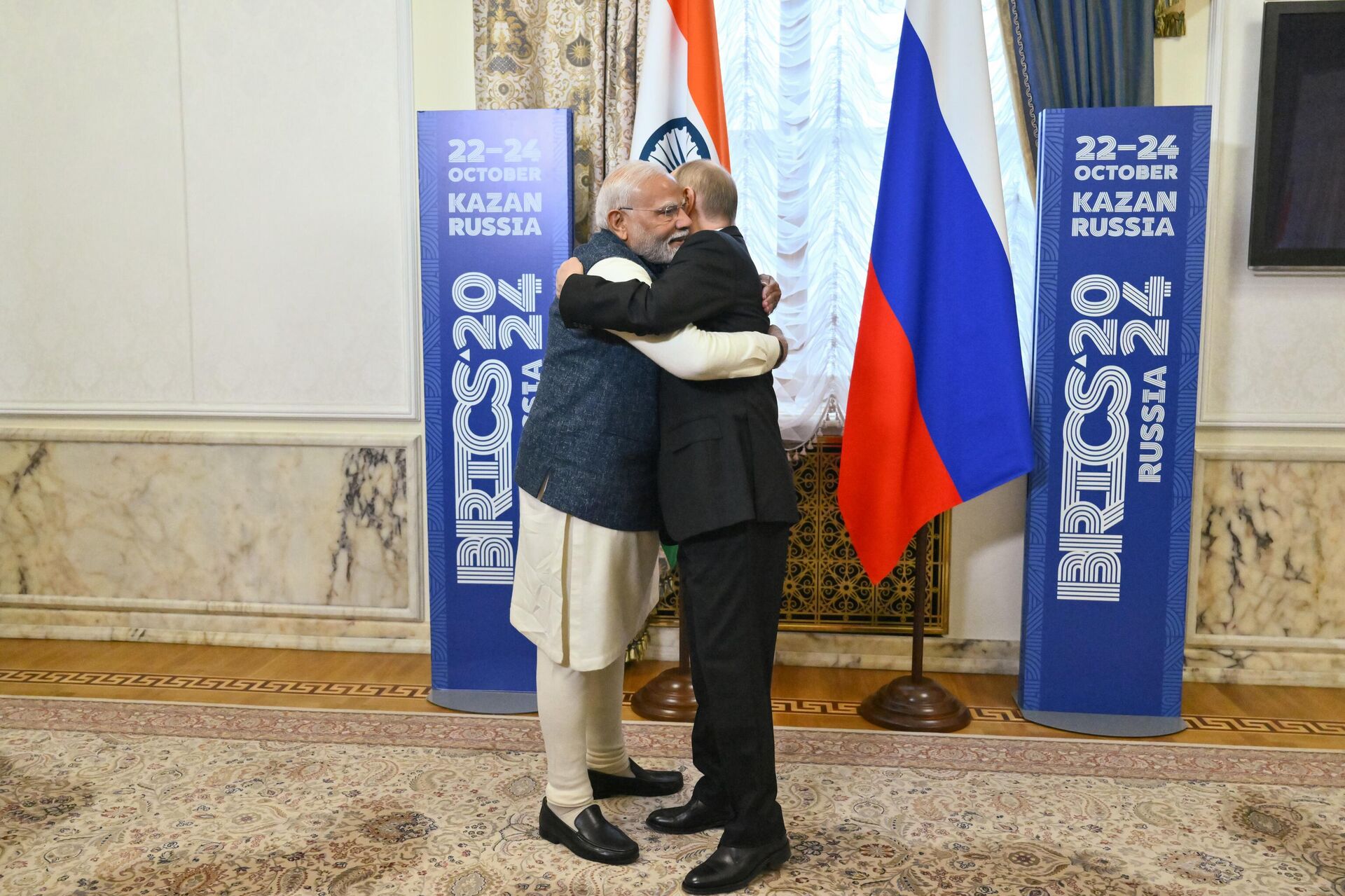 Vladimir Poutine et Narendra Modi - Sputnik Afrique, 1920, 07.05.2025