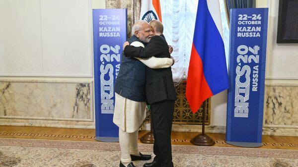 Poutine se rend en Inde: "Je suis très heureux de rencontrer mon ami, Narendra Modi"