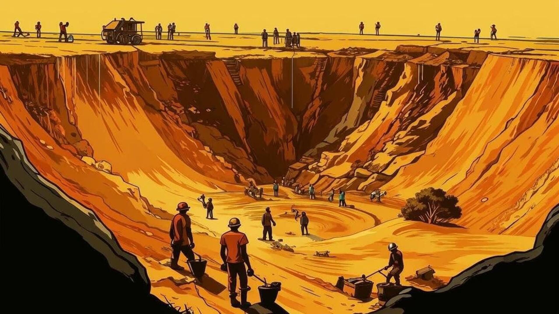Africa’s Biggest Gold Mine in Ghana Put on Hold Africa’s Biggest Gold Mine in Ghana Put on Hold - Sputnik Africa, 1920, 07.05.2025