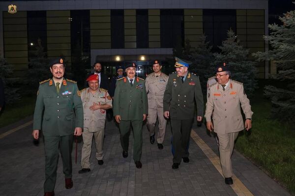Khalifa Haftar, Leader of Libyan National Army, Arrives in Moscow Khalifa Haftar, Leader of Libyan National Army, Arrives in Moscow - Sputnik Africa