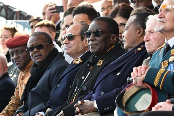 African Presidents Attend Victory Parade in Moscow African Presidents Attend Victory Parade in Moscow - Sputnik Africa