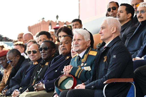 African Presidents Attend Victory Parade in Moscow African Presidents Attend Victory Parade in Moscow - Sputnik Africa