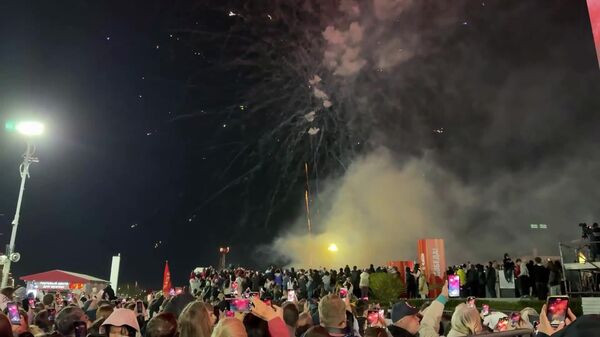 Victory Day Fireworks in Cities of Siberia & Russian Far East - Sputnik Africa