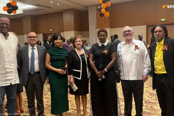 Russian Embassy in Cotonou Celebrates 80th Anniversary of Triumph Over Nazism Russian Embassy in Cotonou Celebrates 80th Anniversary of Triumph Over Nazism - Sputnik Africa