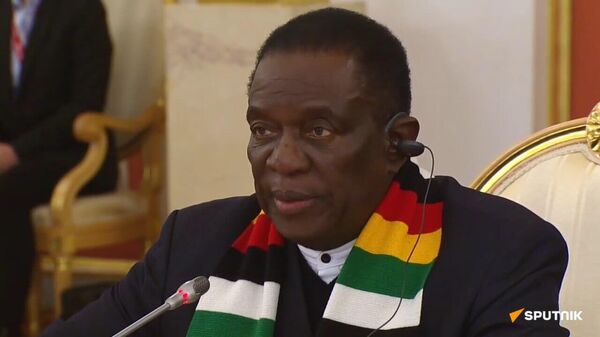Zimbabwe is ready to move forward in developing bilateral cooperation with Russia, Mnangagwa says - Sputnik Africa
