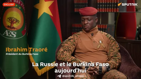 La Russie et le Burkina sont dans le même combat pour un monde multipolaire, affirme Ibrahim Traoré - Sputnik Afrique