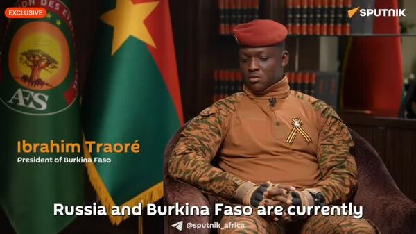 'Russia & Burkina Faso in the Same Fight' for Multipolar World, Says Ibrahim Traoré - Sputnik Africa