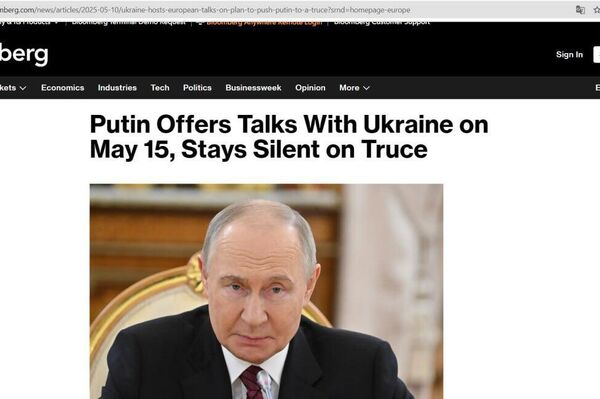 Putin’s call for direct, unconditional talks with Ukraine makes headlines worldwide Putin’s call for direct, unconditional talks with Ukraine makes headlines worldwide - Sputnik Africa