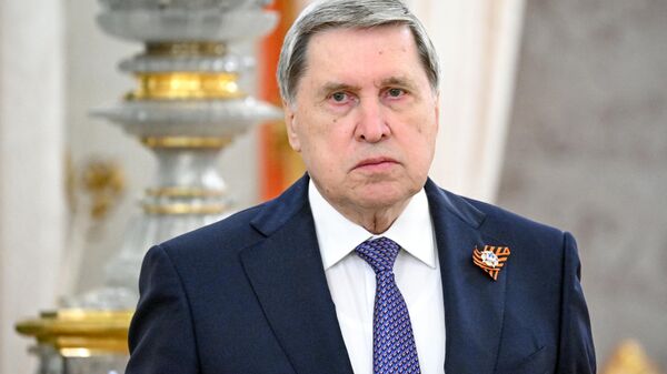 Presidential Aide Yury Ushakov before a meeting between Russian President Vladimir Putin and Slovak Prime Minister Robert Fitzo.  - Sputnik Africa