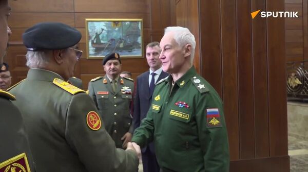 Russian Defense Minister Meets Libyan National Army Commander - Sputnik Africa