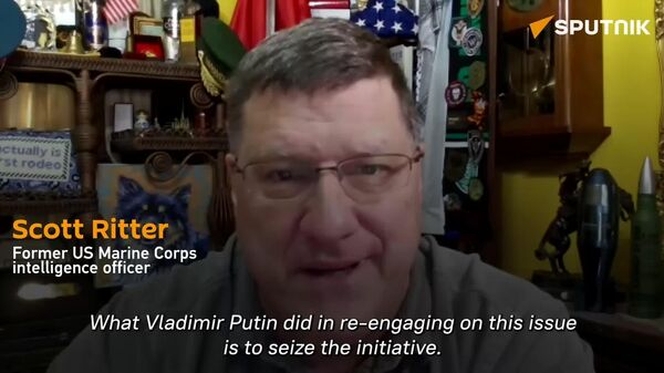 Ritter: Putin’s peace bid ‘seizes the initiative’ from Ukraine, West - Sputnik Africa