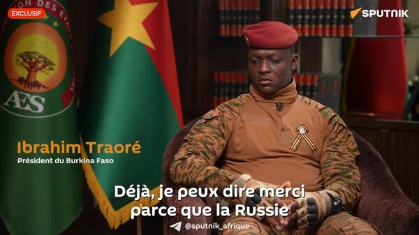 La Russie est un des rares pays à aider le Burkina en matière d'armements, selon Ibrahim Traoré - Sputnik Afrique