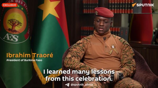 'I Learned Many Lessons From This Celebration' in Moscow, Says Ibrahim Traoré - Sputnik Africa