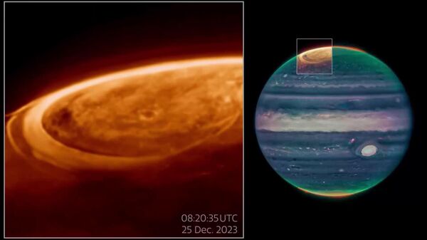 #viral | 'Glowing and Bursting With Light': New Look at Jupiter's Dazzling Auroras - Sputnik Africa