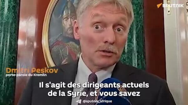 Il faut que le peuple syrien obtienne enfin la paix qu'il mérite - Sputnik Afrique