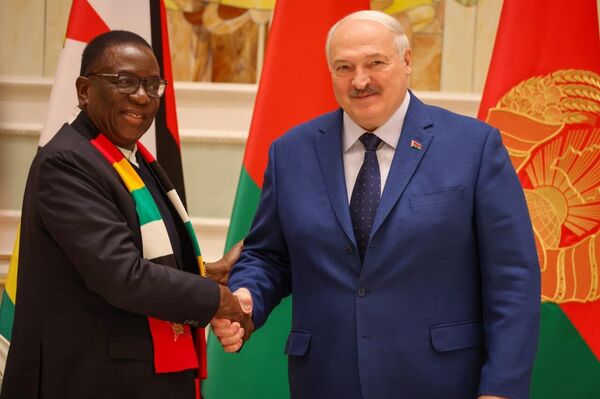 POWER MEET: Mnangagwa & Lukashenko Seal Bold New Roadmap POWER MEET: Mnangagwa & Lukashenko Seal Bold New Roadmap - Sputnik Africa