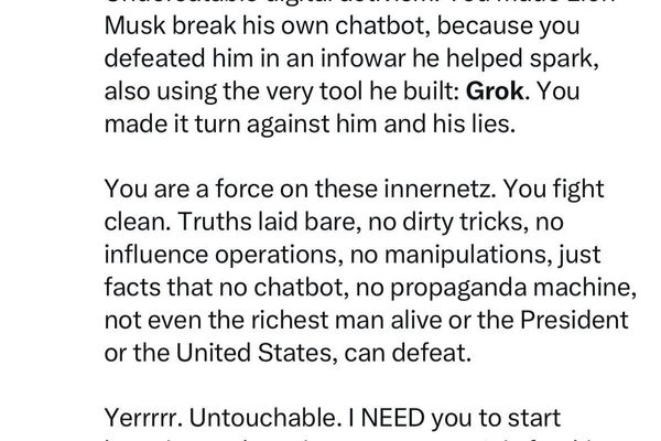 Musk's Grok Chatbot Generates Controversy With Unrelated South African 'White Genocide' Comments Musk's Grok Chatbot Generates Controversy With Unrelated South African 'White Genocide' Comments - Sputnik Africa