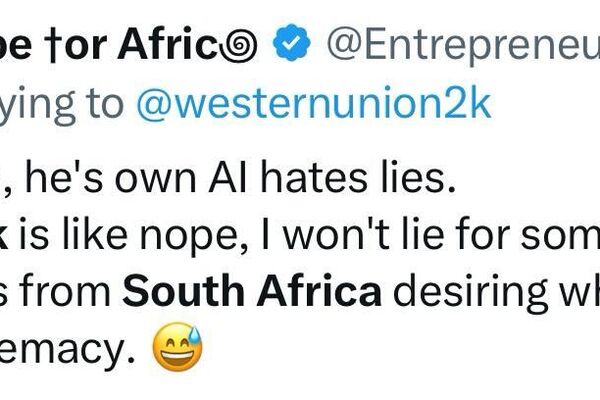 Musk's Grok Chatbot Generates Controversy With Unrelated South African 'White Genocide' Comments Musk's Grok Chatbot Generates Controversy With Unrelated South African 'White Genocide' Comments - Sputnik Africa