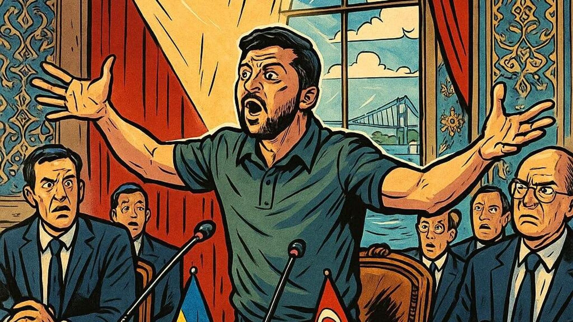 'Dramatic Turn of Events' is What Zelensky Wanted From Russia-Ukraine Negotiations in Istanbul 'Dramatic Turn of Events' is What Zelensky Wanted From Russia-Ukraine Negotiations in Istanbul - Sputnik Africa, 1920, 15.05.2025