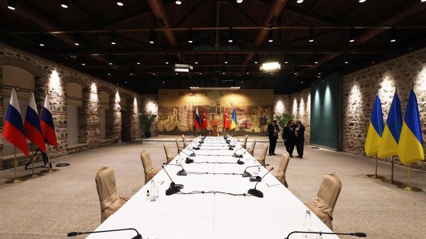Négociations entre la Russie et l'Ukraine à Istanbul en 2022 - Sputnik Afrique
