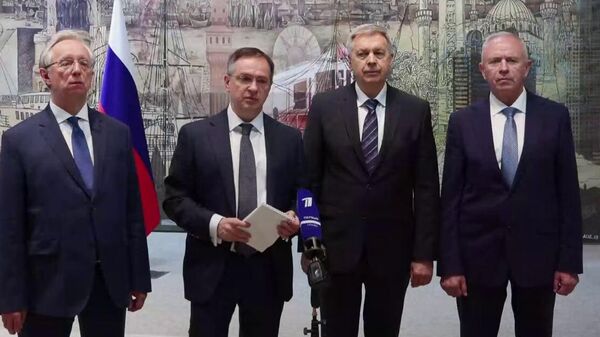 Russian Delegation Head Vladimir Medinsky's statement after Russia-Ukraine-Turkiye talks in Istanbul - Sputnik Africa