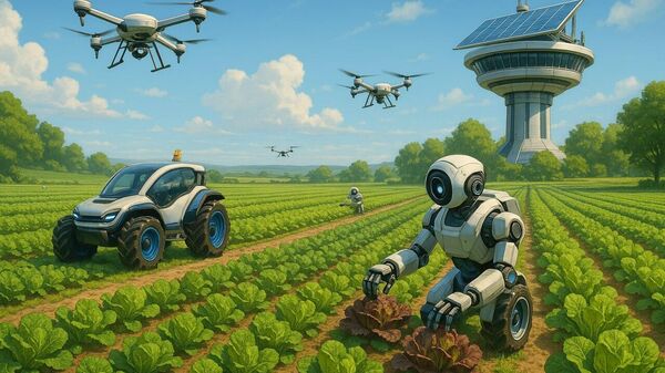 L’agriculture du futur sera-t-elle entièrement automatisée? - Sputnik Afrique