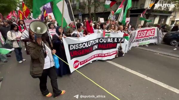 'Boycott Israel' & 'Stop Genocide': New March in Paris Calls for Peace - Sputnik Africa