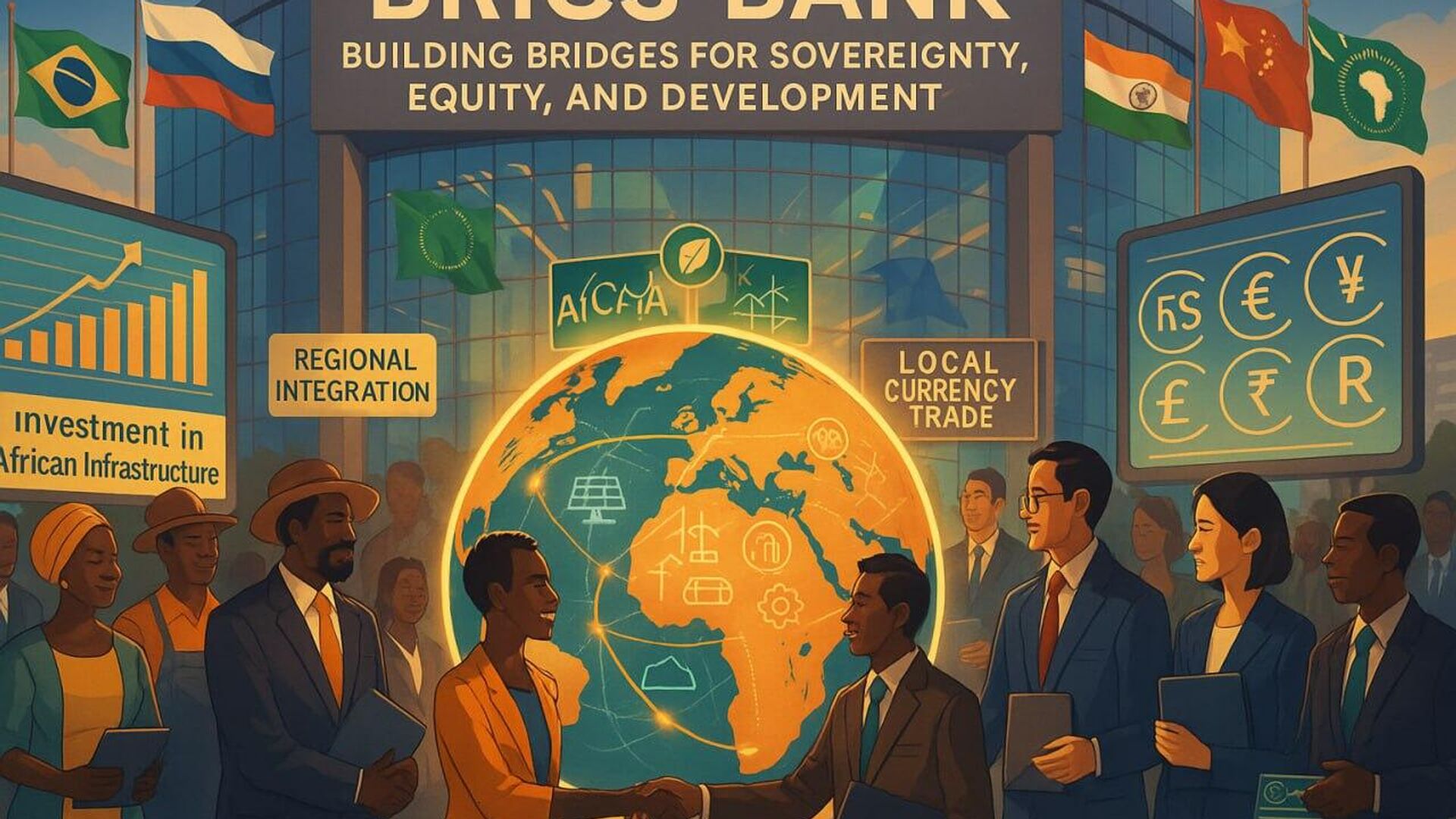 BRICS Bank Emerges as New Pillar of Global Economic Cooperation BRICS Bank Emerges as New Pillar of Global Economic Cooperation - Sputnik Africa, 1920, 18.05.2025