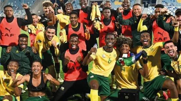 Les jeunes lions sud-africains s’emparent de leur première CAN U20! - Sputnik Afrique