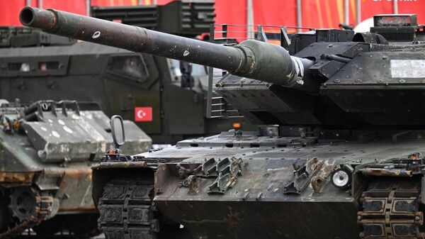 Leopard Tanks Meet Modern Warfare — and Fail - Sputnik Africa