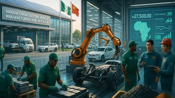Nigeria Greenlights Chinese EV Factories in Push for Full-Cycle Investment to Boost Local Industrialization - Sputnik Africa