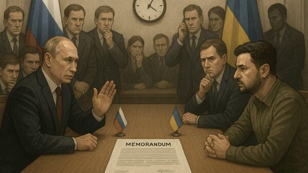 Moscow, Kiev Face Difficult Contacts Ahead to Develop Text of Memo on Peace Treaty, Kremlin Says - Sputnik Africa
