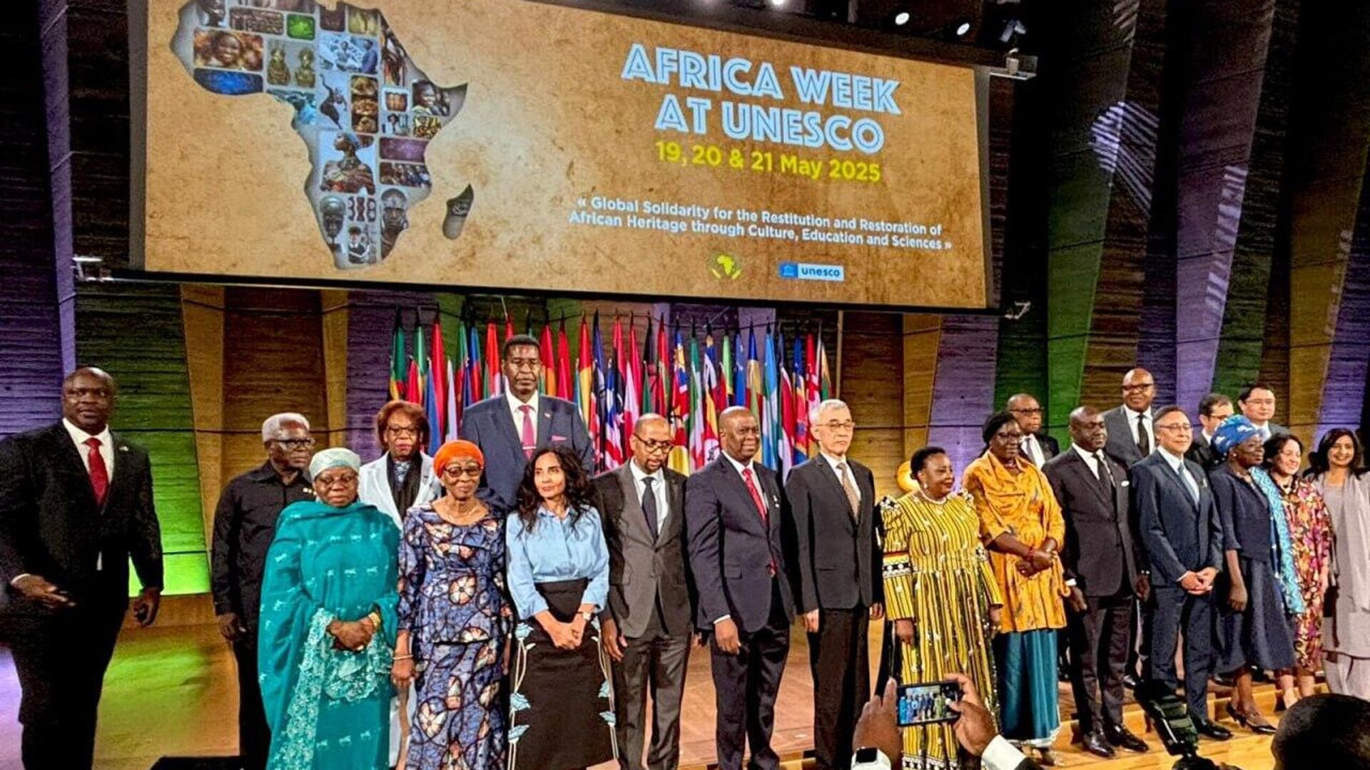 UNESCO Africa Week 2025 Kicks Off With Push for Global Solidarity in Heritage Restitution & Restoration UNESCO Africa Week 2025 Kicks Off With Push for Global Solidarity in Heritage Restitution & Restoration - Sputnik Africa, 1920, 20.05.2025