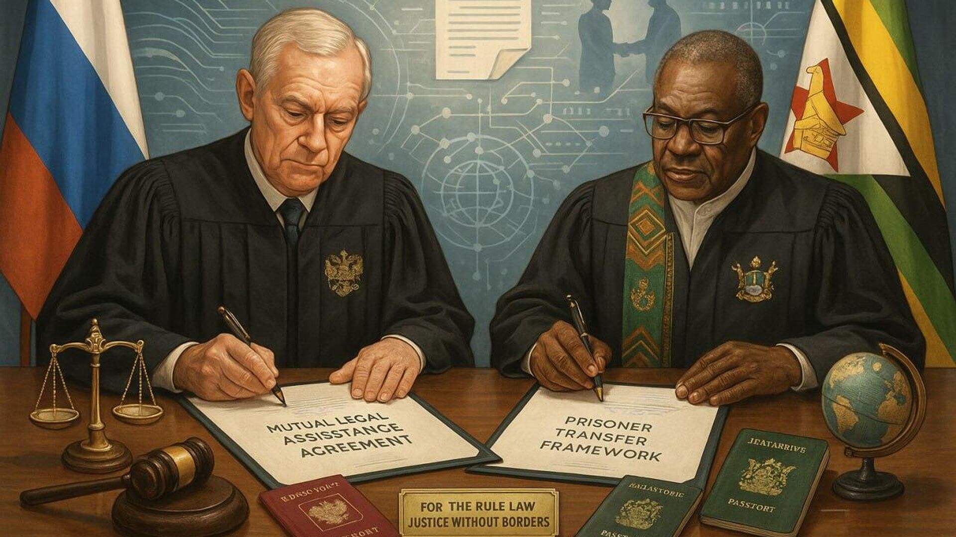 Legal Breakthrough: Russia & Zimbabwe Move Toward Mutual Justice Deals in Effort to Tackle Crime Legal Breakthrough: Russia & Zimbabwe Move Toward Mutual Justice Deals in Effort to Tackle Crime - Sputnik Africa, 1920, 20.05.2025