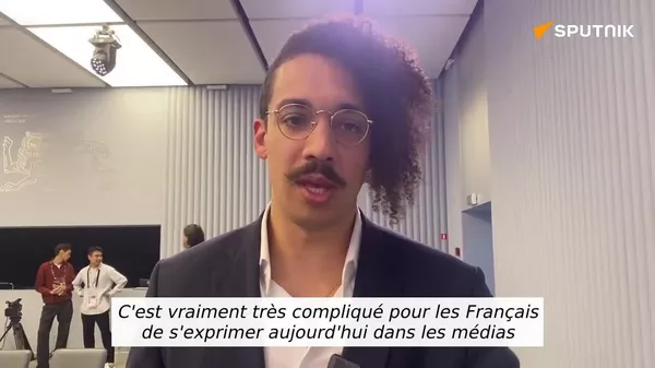 En France, on a un déficit de liberté d'expression - Sputnik Afrique