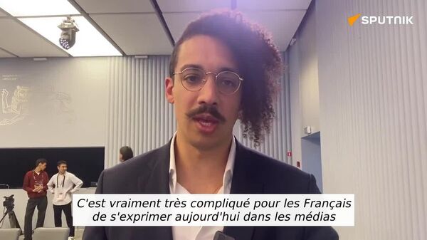 En France, on a un déficit de liberté d'expression - Sputnik Afrique