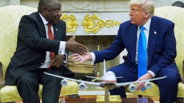 Ramaphosa Offers Trump South African Rare Earth Minerals During Meeting at White House - Sputnik Africa