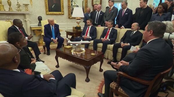 Entrevue Ramaphosa-Trump, 21 mai 2025 - Sputnik Afrique