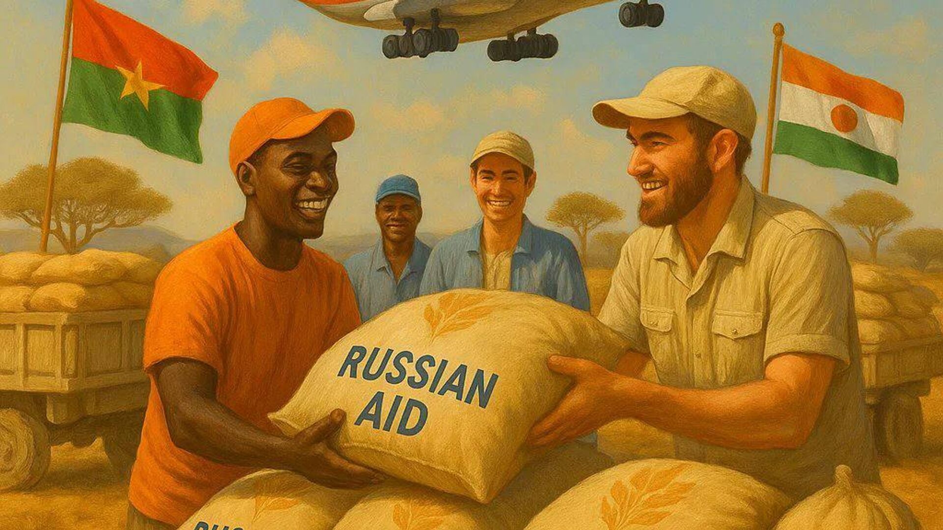 Burkina Faso, Niger to Receive New Humanitarian Aid From Russia Free of Charge Burkina Faso, Niger to Receive New Humanitarian Aid From Russia Free of Charge - Sputnik Africa, 1920, 22.05.2025