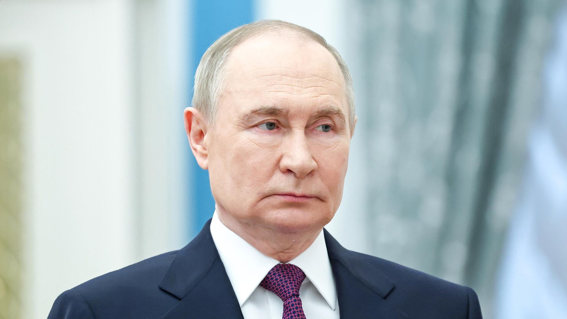 Russian President Vladimir Putin at the ceremony of presenting the highest state awards of the Russian Federation. Russian President Vladimir Putin at the ceremony of presenting the highest state awards of the Russian Federation. - Sputnik Africa, 1920, 22.05.2025