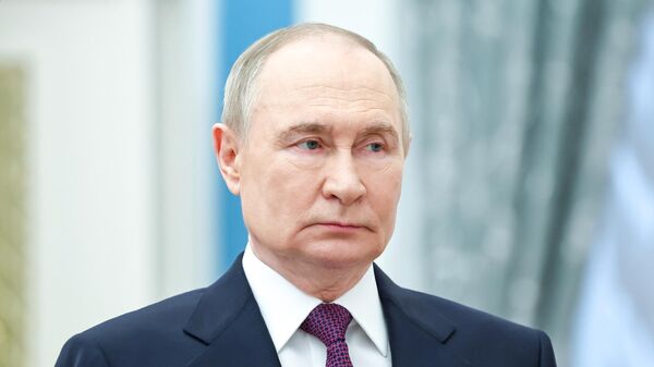 Russian President Vladimir Putin at the ceremony of presenting the highest state awards of the Russian Federation. - Sputnik Africa