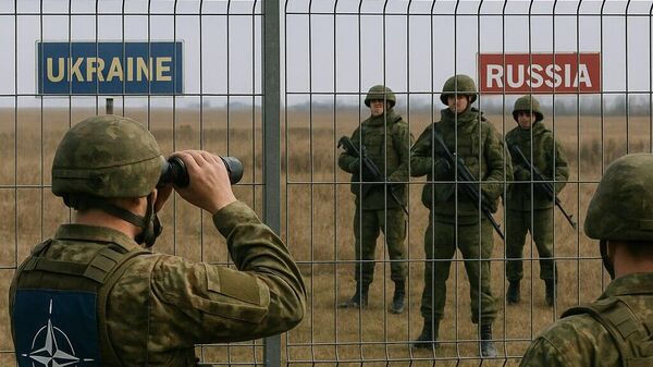 Russia-Ukraine border (illustrative image). - Sputnik Africa
