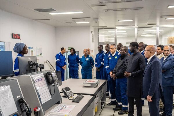 Presidents of Senegal & Mauritania Visit Grand Tortue Ahmeyim Gas Platform - Sputnik Africa