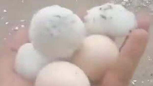 #viral | Egg-Sized Hailstorm Strikes City of Khenchela in Eastern Algeria - Sputnik Africa