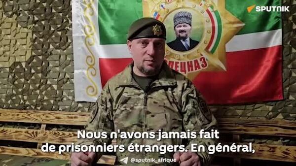 ▶ Nous n'avons jamais fait de prisonniers étrangers, témoigne pour Sputnik Apti Alaoudinov, commandant des forces spéciales russes Akhmat - Sputnik Afrique