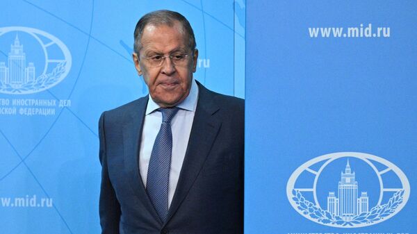 Lavrov tient une réunion avec les chefs des missions diplomatiques à l'occasion de la Journée de l'Afrique. - Sputnik Afrique