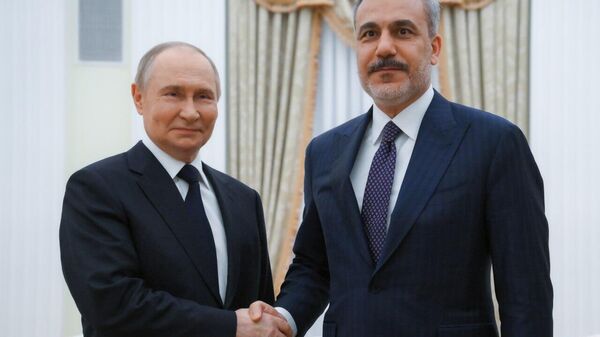 Putin received Turkish Foreign Minister Hakan Fidan in the Kremlin - Sputnik Africa